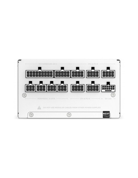 Fuente de alimentación NZXT C1200 Gold ATX 3.1 (PCIe 5.0) Blanca 1200W