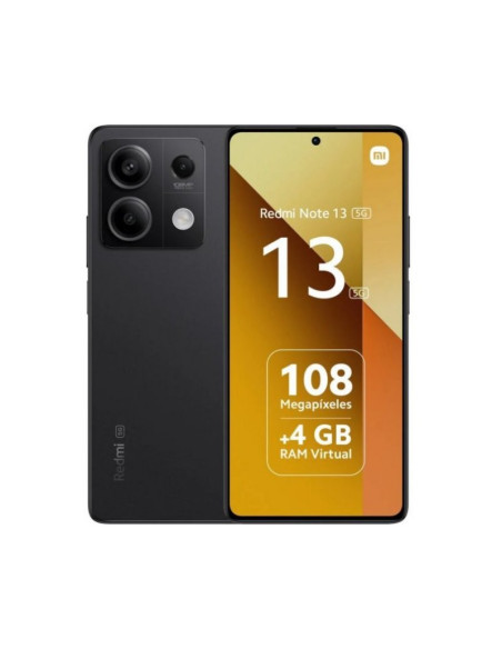 Smartphone Xiaomi Redmi Note 13 8GB 256GB Negro (5G)
